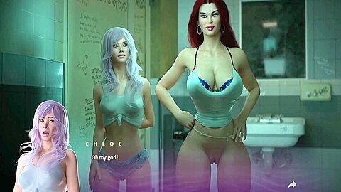 Apocalust - Double Fun In Public Bathroom By Misskitty2k