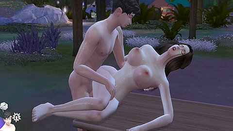 Fucking In The Forest With A Hot Girl