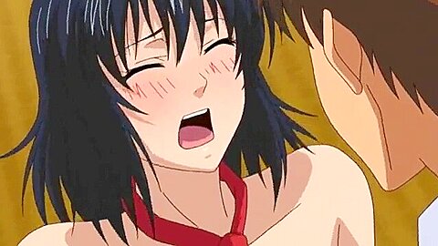 I'm relieved to hear from her younger sister, who is busty and looks angry even though she's embarrassed.