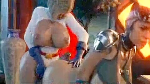 Car Toon - Huge Dick Goes Threesome