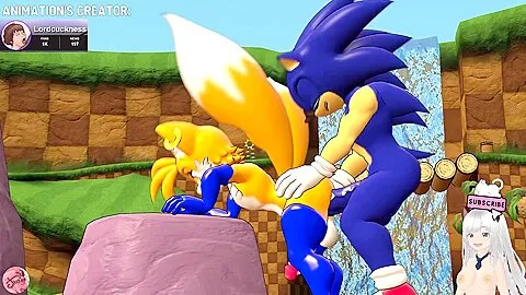 Car Toon In Sonic Sticks His Huge Cock Into Tails Until He Cums Inside (lordcuckness Animation) - Jazziuu