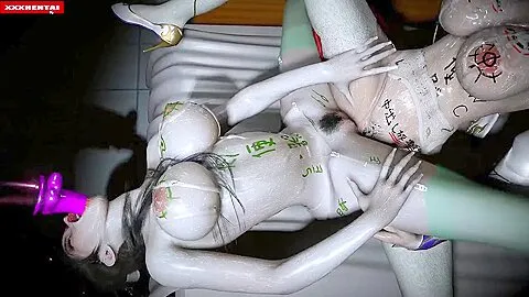 Car Toon - The Bigboob Loop: 3d Infatuation - 3d Animation