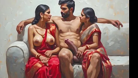 Indian Lucky Fucking Two College Girls Best Threesome Sex With Car Toon