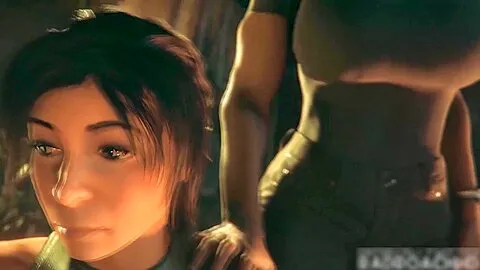 Take The Biggest Dick Ever With Car Toon, Tomb Raider And Lara Craft