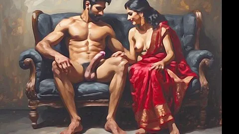 Car Toon - Indian Aunty Sucking Cock And Getting Her Pussy Licked And Creampied In Forest