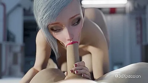 Car Toon In Nexus 3 Orbit Meta. 3d Animation Fuck On A Space Station With Sexy Blonde