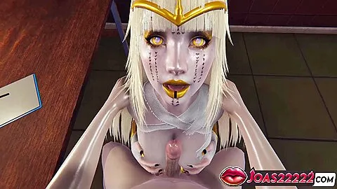 Car Toon In Halloween 3d Hentai Animation Seductive Mummy Girl Cosplay Blowjob, Sitting Big Tits Fuck, And Pov Deepthroat Cumshot
