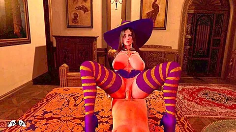 Bella The Witch Sucks And Rides Your Dick - 3d Vr Hentai Sex Animation By Virtualheaven