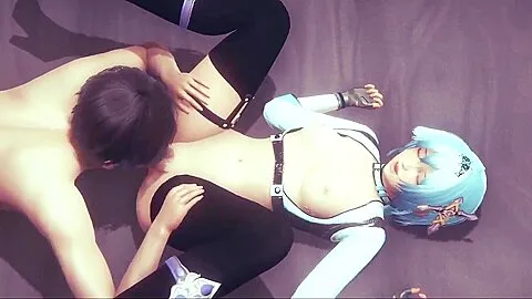 Genshin Impact Hentai 3d - Eula Cunnilingus And Boowjob - Japanese Asian Manga Anime Game Porn
