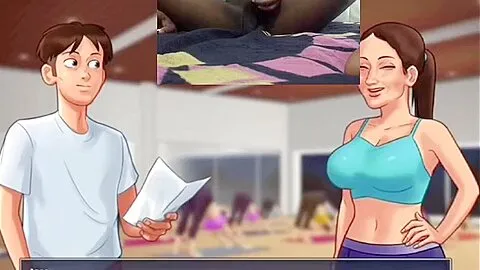 Rubbing My Dick On Yoga Teacher While Helping Her - Car Toon
