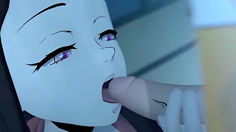 Car Toon In Demon Slayer 3d Animation Nezuko And Zenitsu