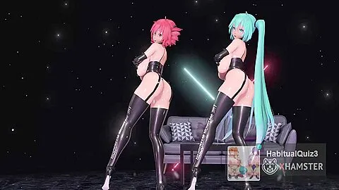 Mmd R18 Wiggle Wiggle Dance Sex Cosplay Suit Latex Want To Fuck Hard Fuck Gangbang Swallow Creampie 3d Hentai With Car Toon