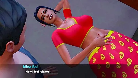 The Morning, I Was Lying In Bed, And Mina Bai Came And Sucked My Dick, Then I Fucked Her