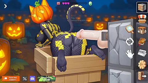 Recipe For A Halloween Cat Girl Stuck In Steves Boat Between The Pistons