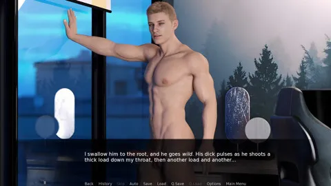 Connor Masturbates On His Friend Matt & Cum All Over Own Chest In Bedroom While Staying With Roommate
