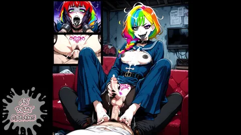 The Craziest Nut Youll Have All Day!! (rainbow Futa Hentai) - Asmr/joi