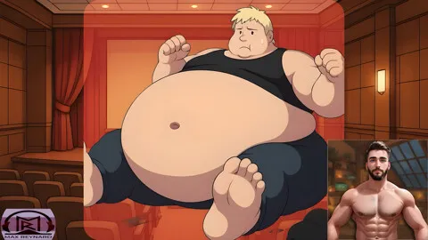 Fat Ray At The Comic Book Convention