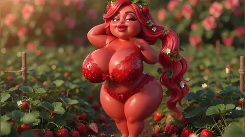 Straw Berry - Sweet But Nice Slut - Talks Dirty And Moves Her Ass
