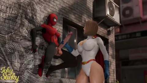 Super Hero Enjoys Big Futa Dick