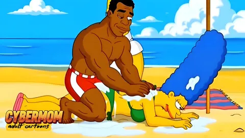 Top-10 Cheating Best Cartoon Compilation. Porn Parody Animation - Marge Simpson