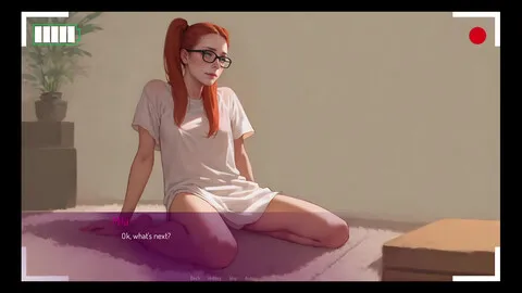 Mila Ai V1.3.2b (by Addont) - Mila Teasing The Courier - Hentai Animated Game - Hentai Anime