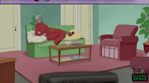 Secret House - Me Masturbei Olhando A Milf Gostosa So De Calcinha No Sofa