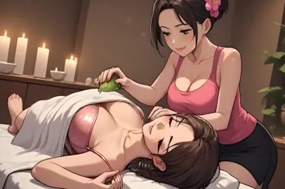 Thai Massage Of Uncensored Hentai 18 Years Old Horny Mature Women, Ai Generated Cartoon Content